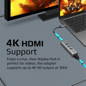 PROMATE 4K Vivid Clarity USB-C to HDMI Adapter