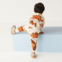 Load image into Gallery viewer, Stone Dinosaur All-Over Print Jersey Sweatshirt And Joggers Set (3mths-6yrs)
