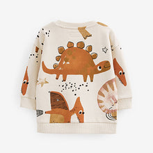 Load image into Gallery viewer, Stone Dinosaur All-Over Print Jersey Sweatshirt And Joggers Set (3mths-6yrs)
