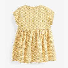 Load image into Gallery viewer, Yellow Ochre Baby Jersey Dress (0mths-18mths)
