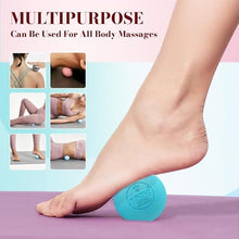 Load image into Gallery viewer, KSONE Massage Lacrosse Balls -Massage Balls for Myofacial Release&amp;Trigger Point Therapy-Set of 2-Hard Lacrosse Massage Ball &amp;Soft Massage Ball with one mini Ball
