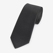 Load image into Gallery viewer, Black Textured Tie
