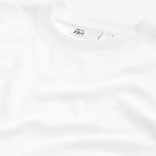 Load image into Gallery viewer, White Relaxed Fit Smart Soft Touch Heavyweight T-Shirt
