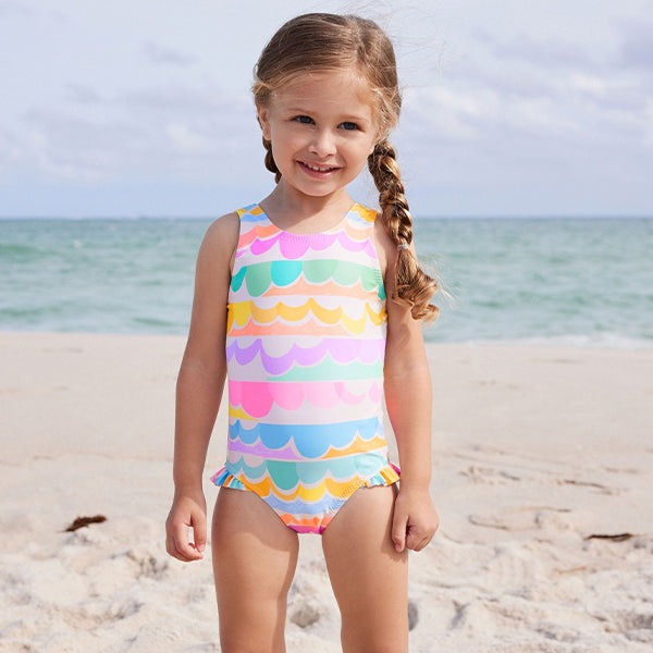 ミコモリ [SWIM WEAR]STRIPE FRILL OP mikomori SWIM WEAR]PIPING WRAP OP(S0132) | mikomori