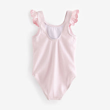 Load image into Gallery viewer, Yellow Daisy Frill Swimsuit
