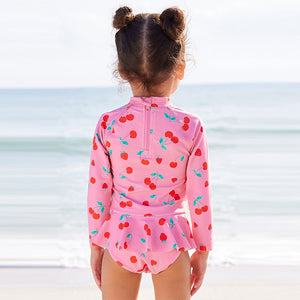 Pink Cherry Sunsafe Swim 2 Piece Set (3mths-5yrs)