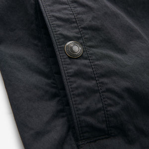 Black Shower Resistant Utility Shacket
