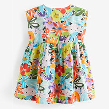 Load image into Gallery viewer, Multi Floral Button Through Summer Dress (3mths-5-6yrs)
