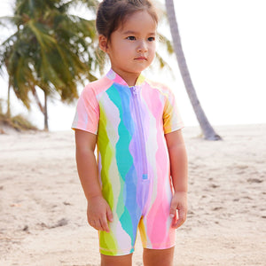 Multi Rainbow Sunsafe Swimsuit (3mths-5yrs)