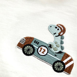 Multi Appliqué Character 100% Cotton Short Sleeve T-Shirt (3mths-5-6yrs)