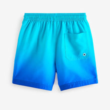 Load image into Gallery viewer, Blue Dip Dye Swim Shorts (3-12yrs)
