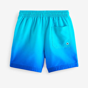 Blue Dip Dye Swim Shorts (3-12yrs)