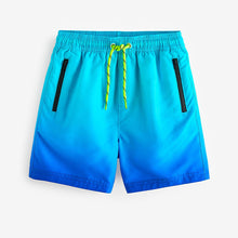 Load image into Gallery viewer, Blue Dip Dye Swim Shorts (3-12yrs)
