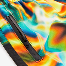 Load image into Gallery viewer, Black Heatmap Printed Swim Shorts (3yrs-12yrs)
