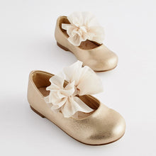 Load image into Gallery viewer, Gold Standard Fit (F) Mary Jane Bridesmaid Bow Occasion Shoes
