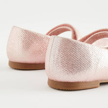 Load image into Gallery viewer, Pink Standard Fit (F) Mary Jane Occasion Shoes
