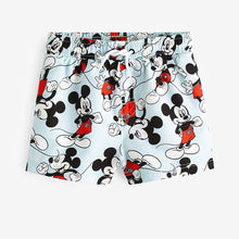 Load image into Gallery viewer, Blue Mickey Mouse Printed Swim Shorts (3mths-5yrs)
