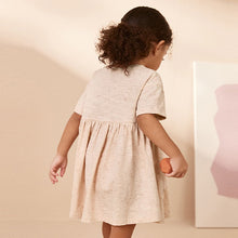 Load image into Gallery viewer, Pale Pink 100% Cotton Sequin Jersey Dress (3mths-5-6yrs)
