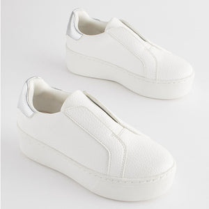 White Chunky Trainers (Older Girls)