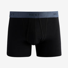 Load image into Gallery viewer, Black Comfort Soft 4 pack A-Fronts Boxers
