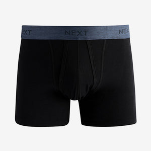 Black Comfort Soft 4 pack A-Fronts Boxers
