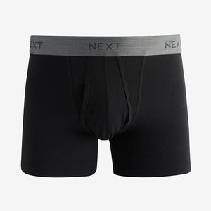 Black Comfort Soft 4 pack A-Fronts Boxers