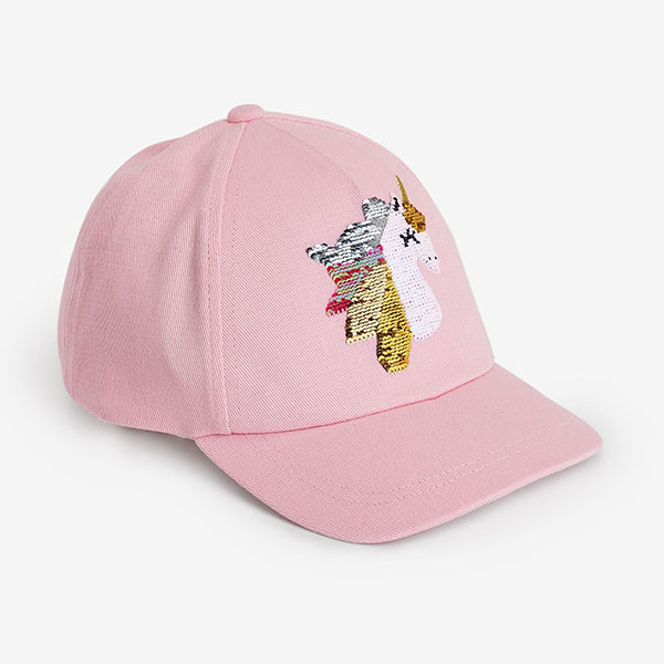 Lilac Purple Unicorn Sequin Cap