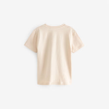 Load image into Gallery viewer, Stone Football Lion 100% Cotton Short Sleeve Graphic T-Shirt (3-12yrs)

