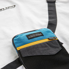 Load image into Gallery viewer, White Phone Bag Pocket Short Sleeve 100% Cotton T-Shirt (3-12yrs)

