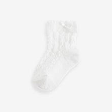 Load image into Gallery viewer, Pink Baby Cable Socks 7 Pack (0mths-2yrs)
