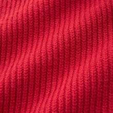 Load image into Gallery viewer, Red V-Neck Knit Jumper
