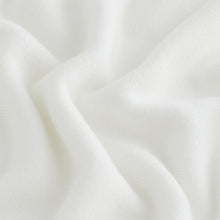 Load image into Gallery viewer, Ecru White Soft Touch Pattern Knitted Cosy Crew Neck Jumper
