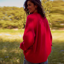 Load image into Gallery viewer, FLO LS CREW RED
