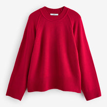Load image into Gallery viewer, FLO LS CREW RED
