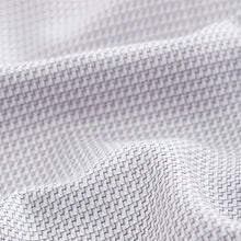 Load image into Gallery viewer, Grey Signature Textured 100% Cotton Slim Fit Single Cuff Shirt
