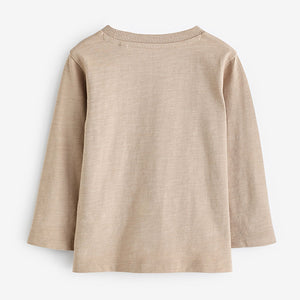 Natural Lion Long Sleeve Interactive T-Shirt (3mths-6yrs)