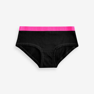 Black Hipster Briefs 5 Pack (2-12yrs)