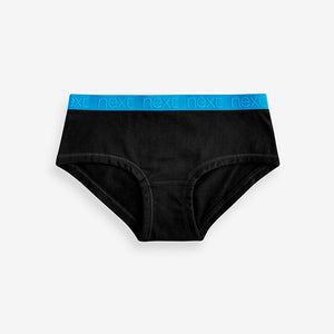 Black Hipster Briefs 5 Pack (2-12yrs)