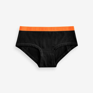 Black Hipster Briefs 5 Pack (2-12yrs)