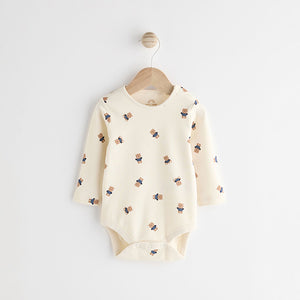 Tan Brown Corduroy 100% Cotton Baby Dungarees and Bodysuit Set (0mths-18mths)