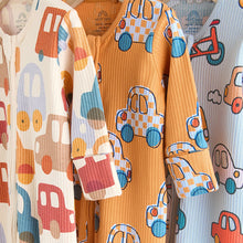 Load image into Gallery viewer, Bright Baby 2 Way Zip Sleepsuits 3 Pack
