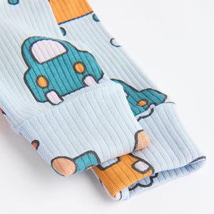 Bright Baby 2 Way Zip Sleepsuits 3 Pack