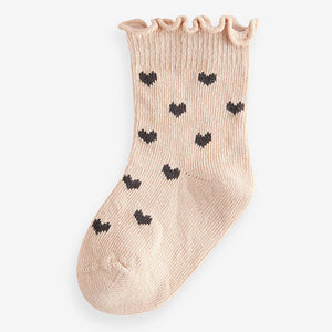 Red Cherry Baby Socks 5 Pack (0mths-2yrs)