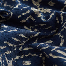 Load image into Gallery viewer, Blue 100% Cotton Textured Print Long Sleeve Shirt
