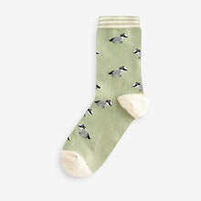 Load image into Gallery viewer, Autumn Animals Ankle Socks 5 Pack
