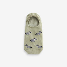 Load image into Gallery viewer, Autumn Animals Invisible Socks 5 Pack
