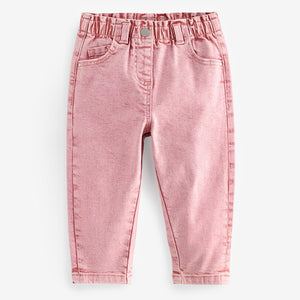 Pink Mom Jeans (3mths-5-6yrs)