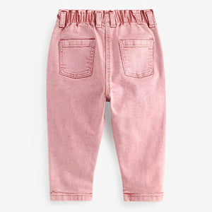 Pink Mom Jeans (3mths-5-6yrs)