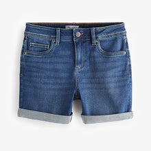 Load image into Gallery viewer, Mid Blue Denim Denim Boy Short
