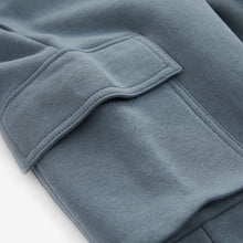 Load image into Gallery viewer, Mid Blue Slim Fit Cargo Rich Joggers (3-12yrs)
